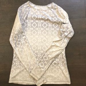 Nike pro long sleeve shirt